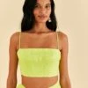 Farm Rio Lime Sleeveless Crop Top -Farm Rio Dress Shop 317225 01