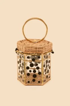 Farm Rio Black Waiwai Bag -Farm Rio Dress Shop 317980 03