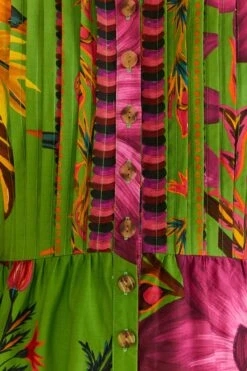 Farm Rio Maxi Flowers Organic Cotton Maxi Dress -Farm Rio Dress Shop 318179 05