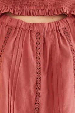 Farm Rio Blush Ruffles Blouse -Farm Rio Dress Shop 318257 06