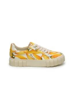 Farm Rio Off White Peppers Flatform Sneaker -Farm Rio Dress Shop 318408 03