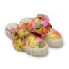 Farm Rio Beach Toucans Mule Sneaker With Bow -Farm Rio Dress Shop 318414 01