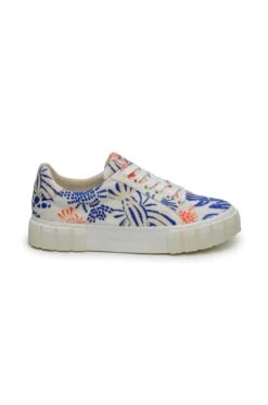 Farm Rio Off-White Lobsters Flatform Sneaker -Farm Rio Dress Shop 318420 03