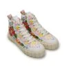 Farm Rio Off White Tropical Romance High Top Sneaker