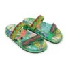 Farm Rio Colorful Forest Anatomic Slide Sandal
