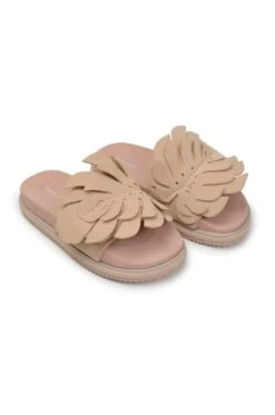 Farm Rio Almond Monstera Anatomic Slide Sandal