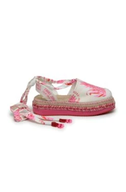 Farm Rio Pink Fruit Juice Espadrille Platform Sandal -Farm Rio Dress Shop 318454 03