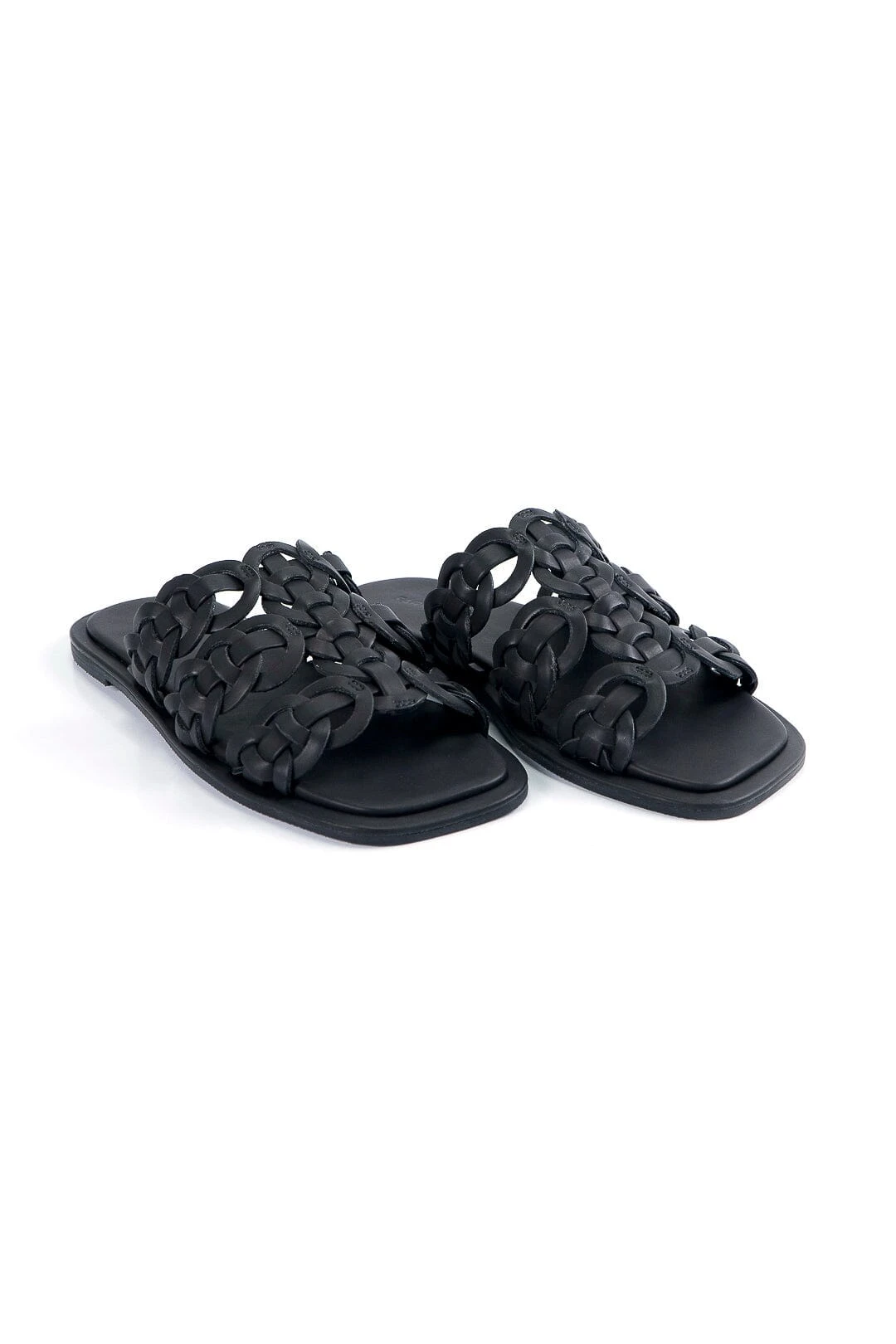 Farm Rio Black Circles Flat Sandal 3 Farm Rio Black Circles Flat Sandal