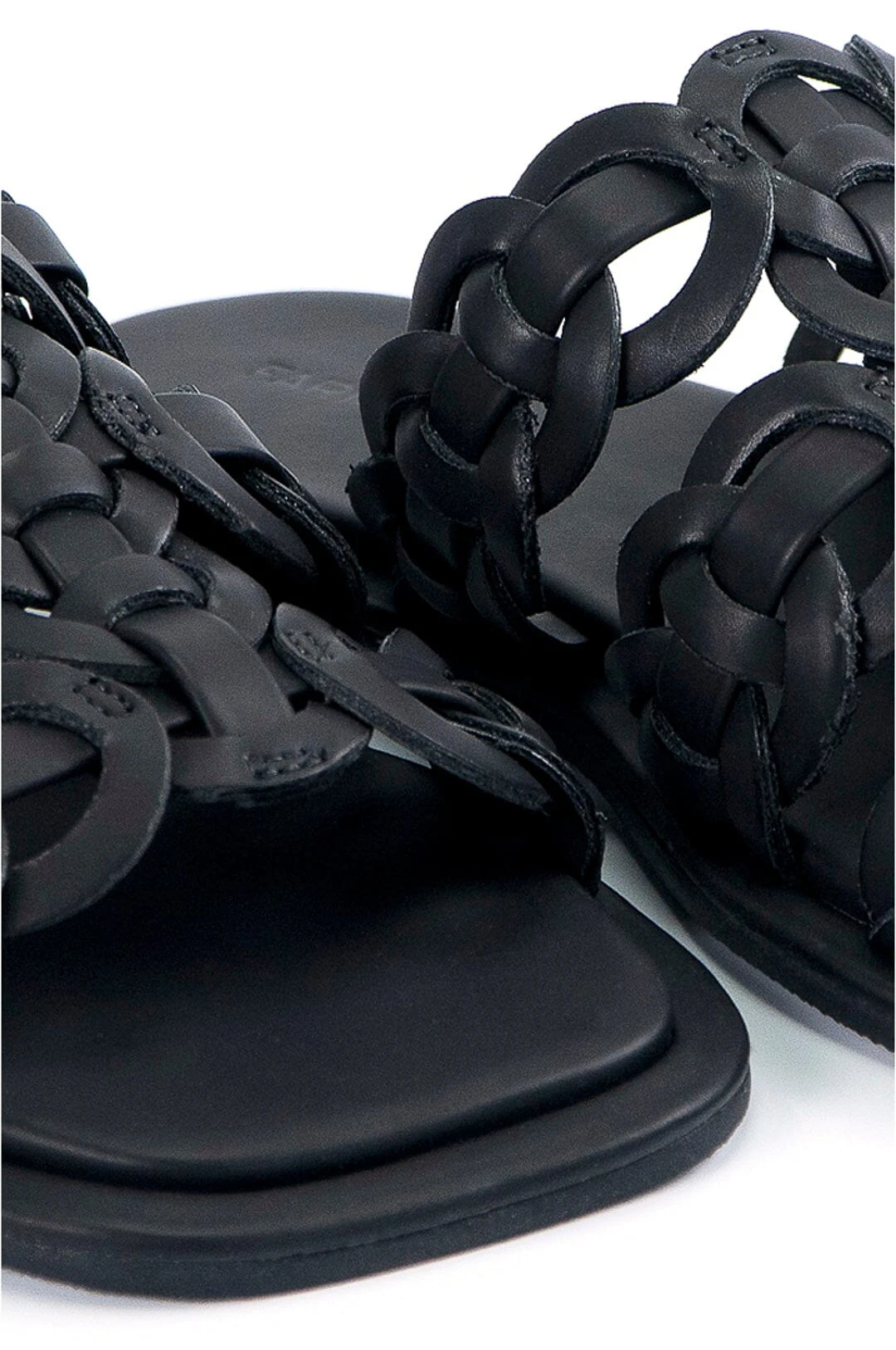 Farm Rio Black Circles Flat Sandal 4 Farm Rio Black Circles Flat Sandal - Image 2
