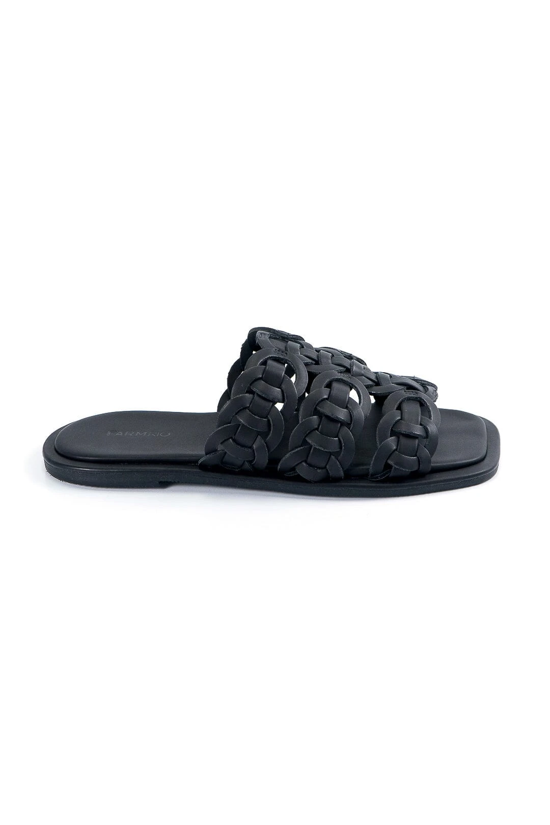 Farm Rio Black Circles Flat Sandal 5 Farm Rio Black Circles Flat Sandal - Image 3