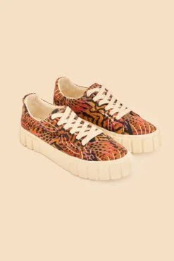 Farm Rio Caramel Macawmouflage Flatform Sneaker