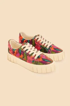 Farm Rio Banana Leaves Flatform Sneaker