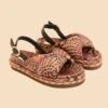 Farm Rio Caramel Macawmouflage Puffy Flat Sandal -Farm Rio Dress Shop 319838 01