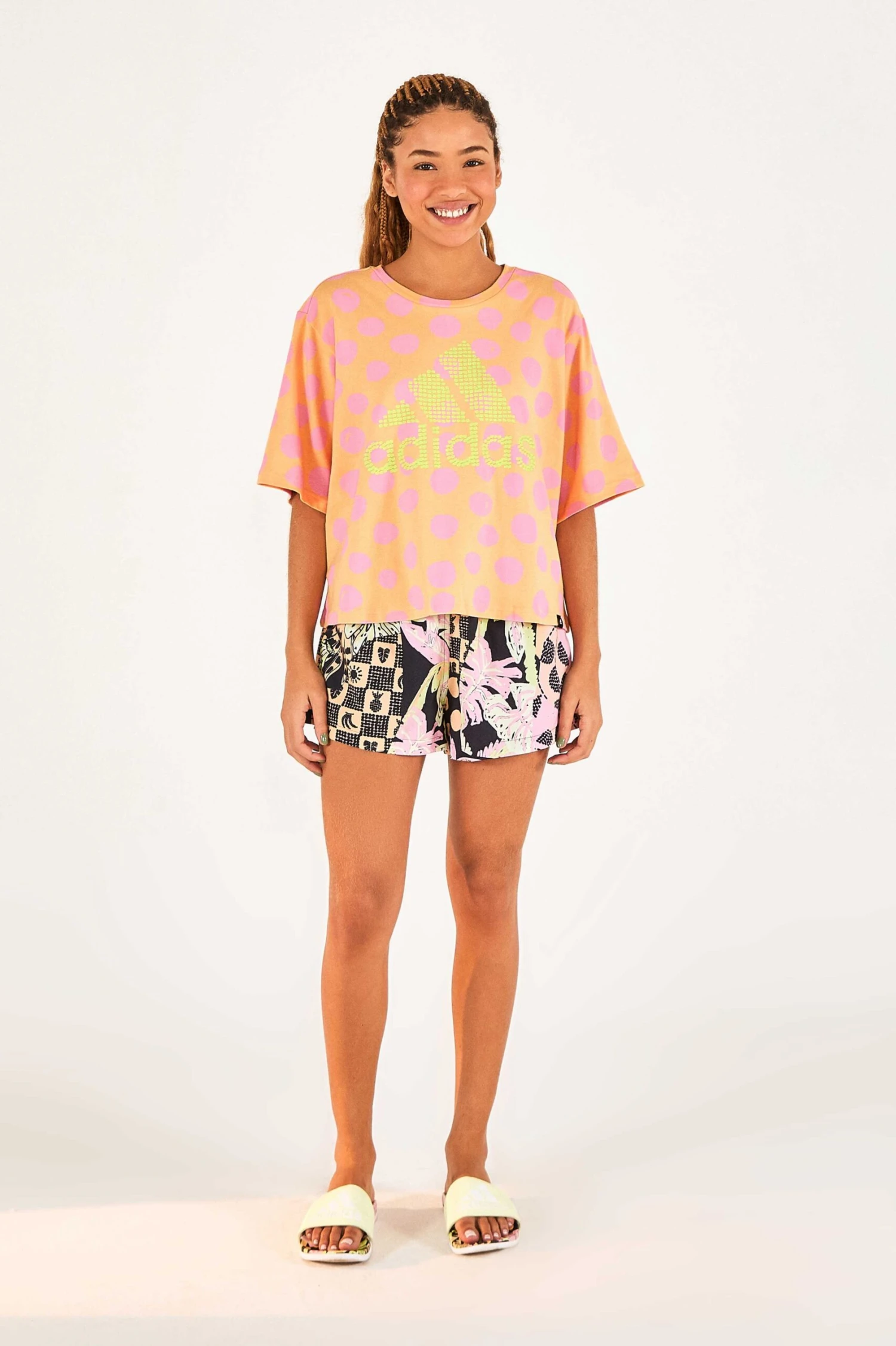 ADIDAS FARM TOTALLY NEW RIO T-SHIRT LIGHT PINK 6 ADIDAS FARM TOTALLY NEW RIO T-SHIRT LIGHT PINK - Image 4