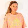 ADIDAS FARM TOTALLY NEW RIO T-SHIRT LIGHT PINK