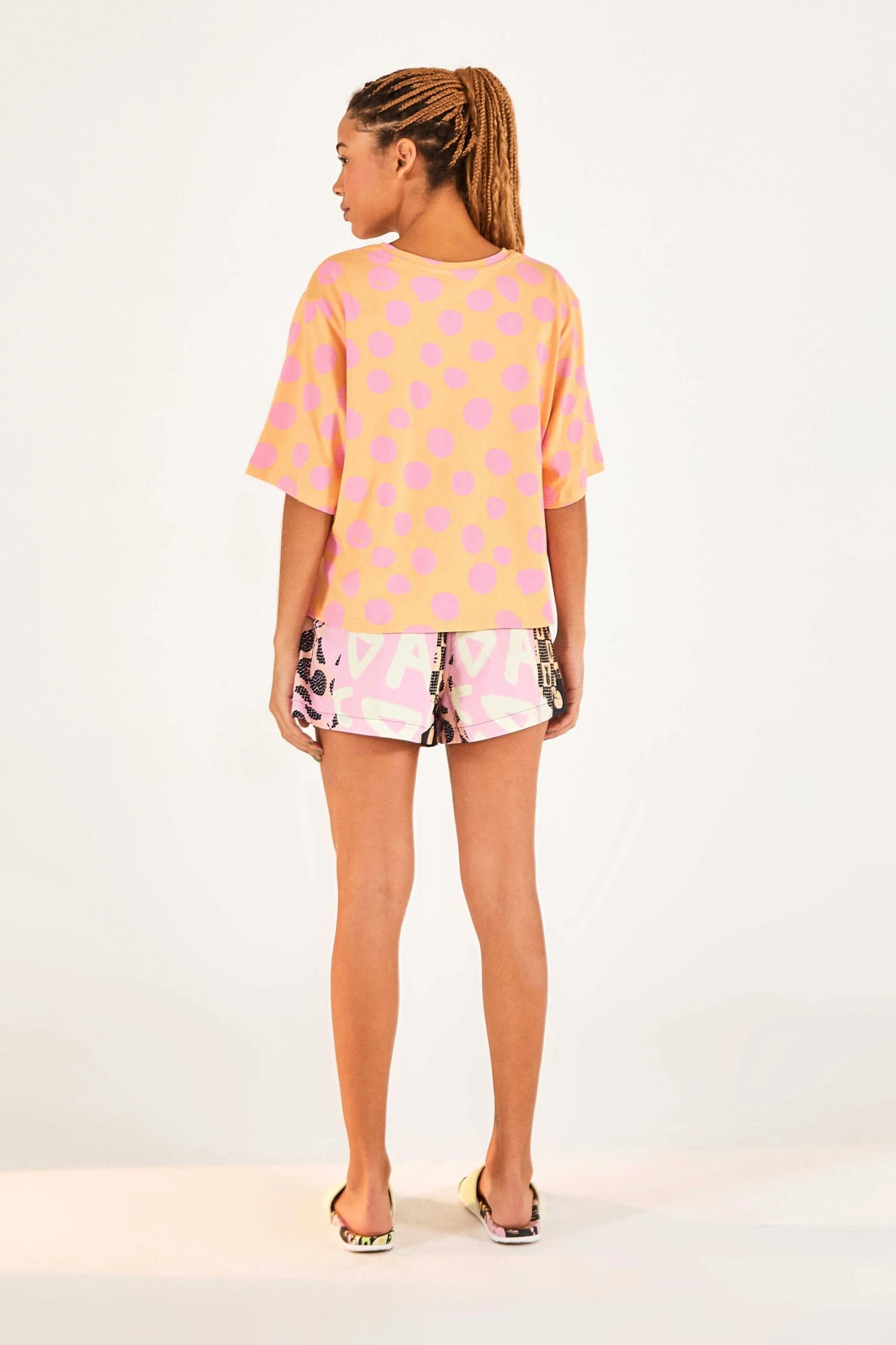 ADIDAS FARM TOTALLY NEW RIO T-SHIRT LIGHT PINK 4 ADIDAS FARM TOTALLY NEW RIO T-SHIRT LIGHT PINK - Image 2