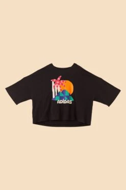 Farm Rio Adidas Farm Gfx Tee Black -Farm Rio Dress Shop HS1177 06