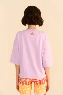 Farm Rio Adidas Farm Gfx Tee Purple -Farm Rio Dress Shop HS1178 04