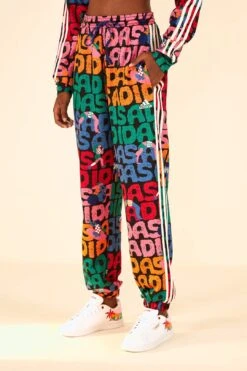 Farm Rio Adidas Farm Trackpants Black -Farm Rio Dress Shop HS1181 04