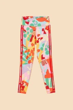 Farm Rio Adidas Farm Training Tights Gold -Farm Rio Dress Shop HS1192 06