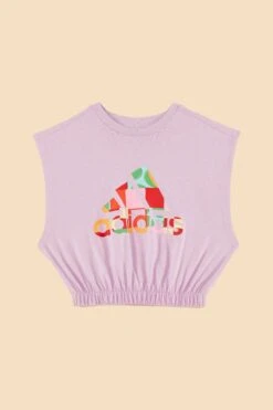 Farm Rio Adidas Farm Sleeveless Tee Purple -Farm Rio Dress Shop HS1202 06