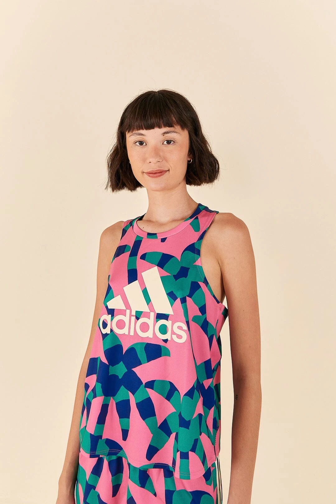 Farm Rio Adidas Farm Tank Top Green 3 Farm Rio Adidas Farm Tank Top Green