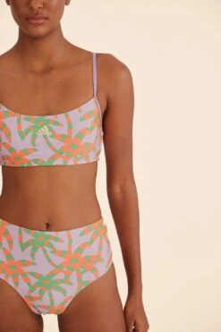 Farm Rio Adidas Farm Bikini Purple -Farm Rio Dress Shop HZ4121 04