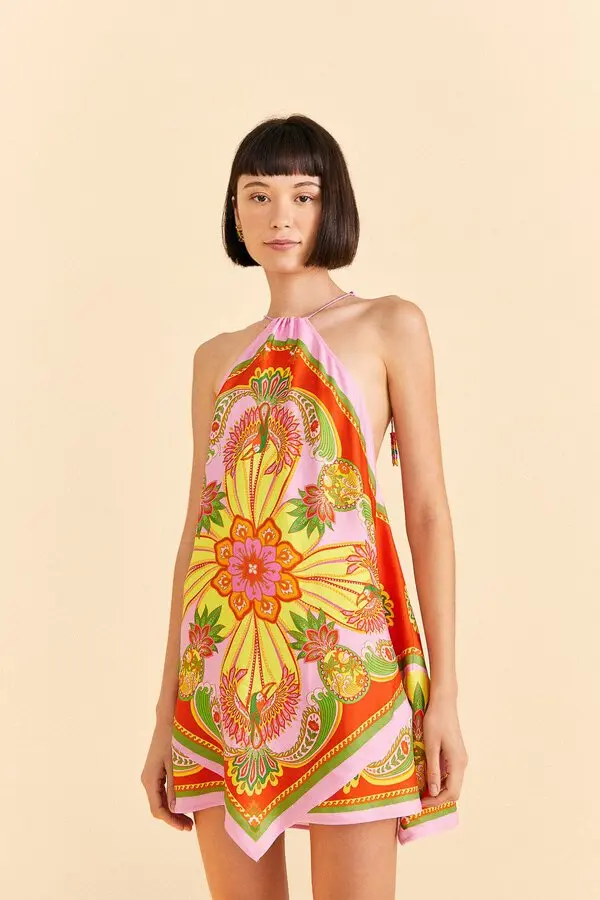 Farm Rio Dress Shop -Farm Rio Dress Shop 33111364beach toucans scarf multicolor 0